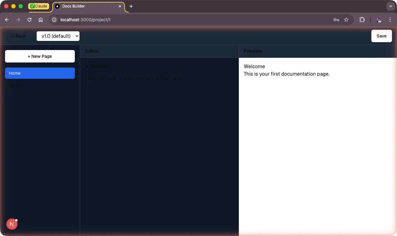 Ugly documentation detail