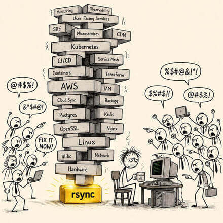 Go Hug an Open Source Maintainer (and is Rsync Slop Now?)